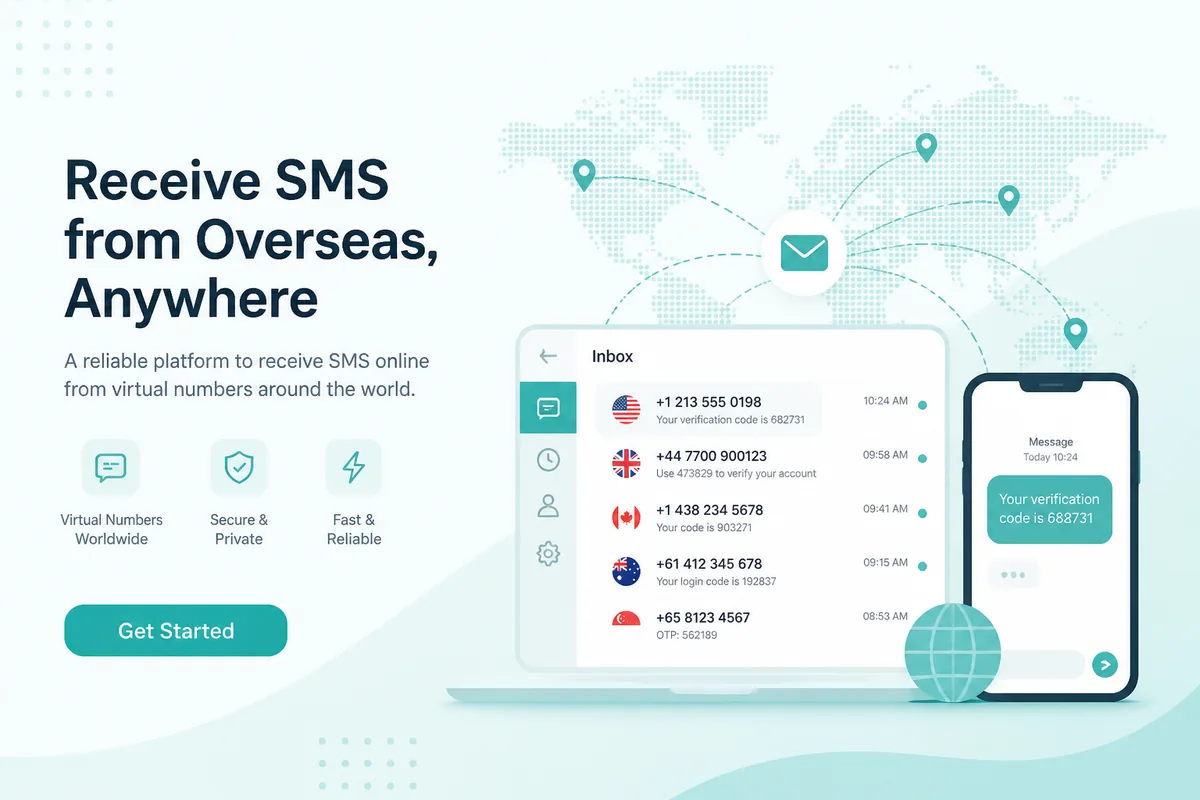 Overseas SMS text platform