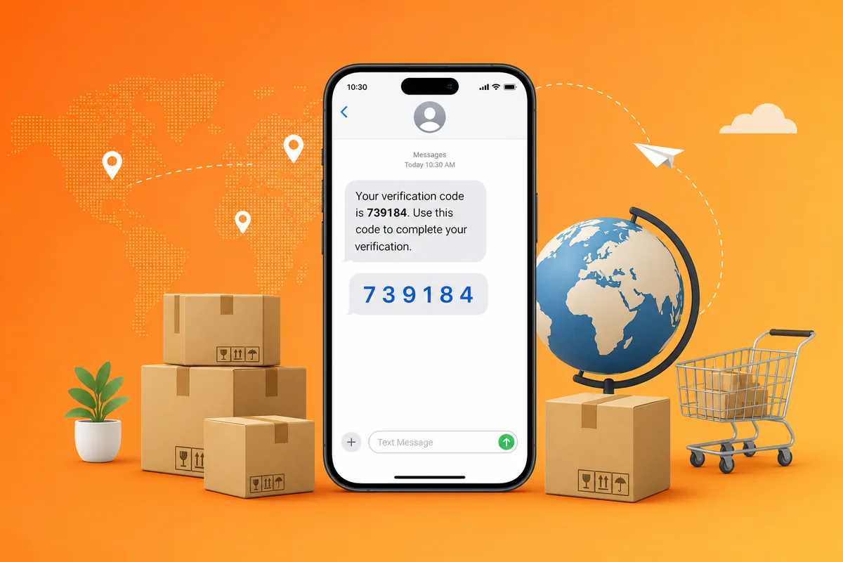 Receiving an AliExpress SMS verification code on a real-SIM number