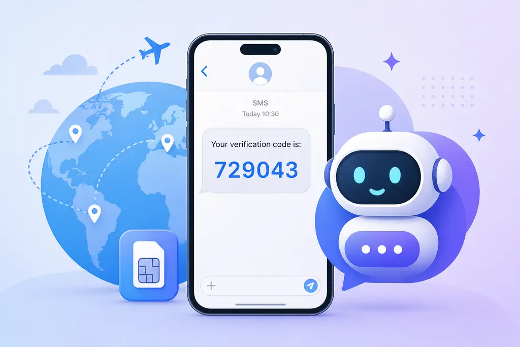 用海外号接收 ChatGPT 手机验证码