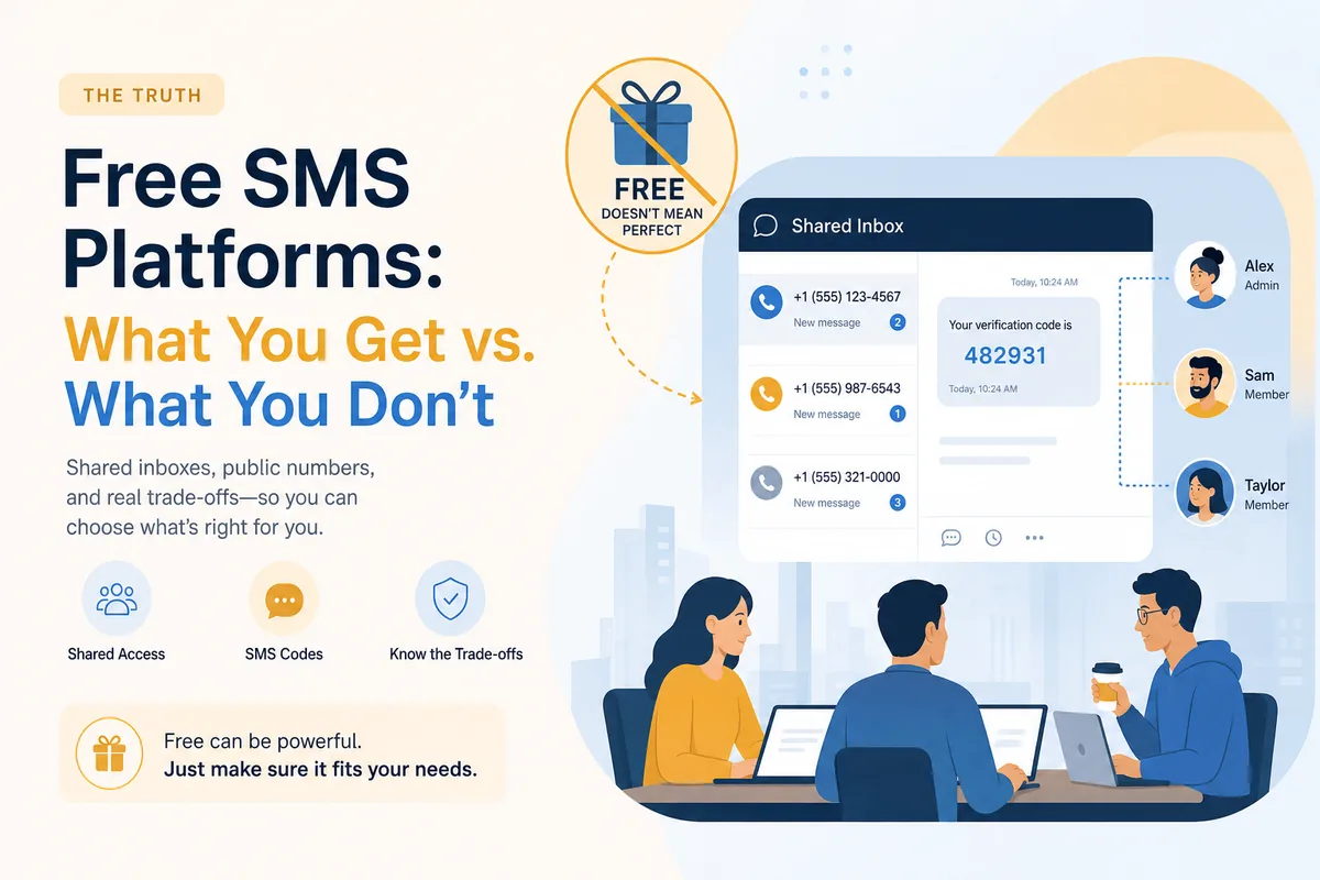 Free SMS platform reality