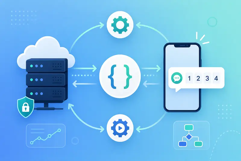 SMS verification API integration flow